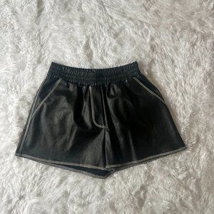 Leather Shorts